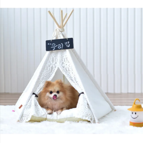 Cozy Tent-Style Cat Bed