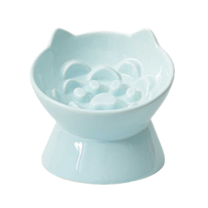 Ceramic Slow Feeder Pet Bowl