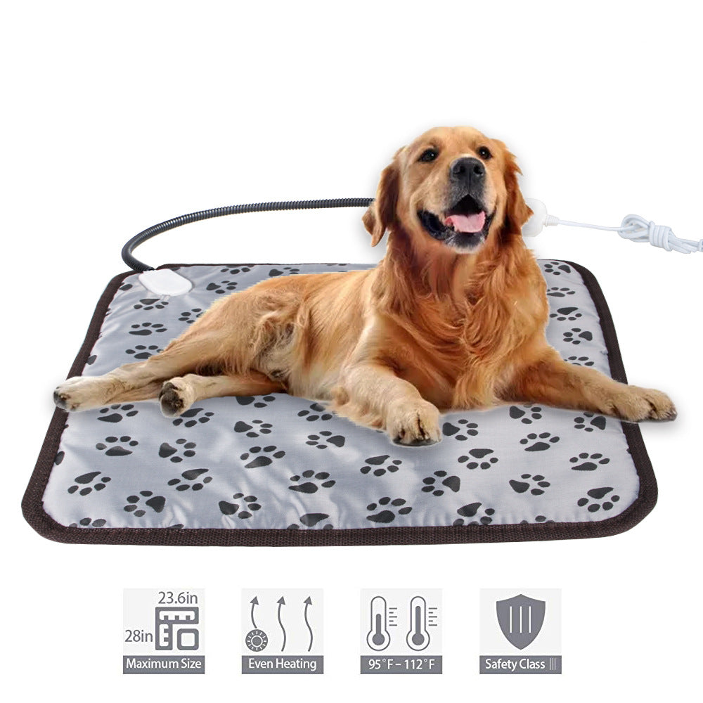 Electric Heating Blanket for Pets with Adjustable Temperature