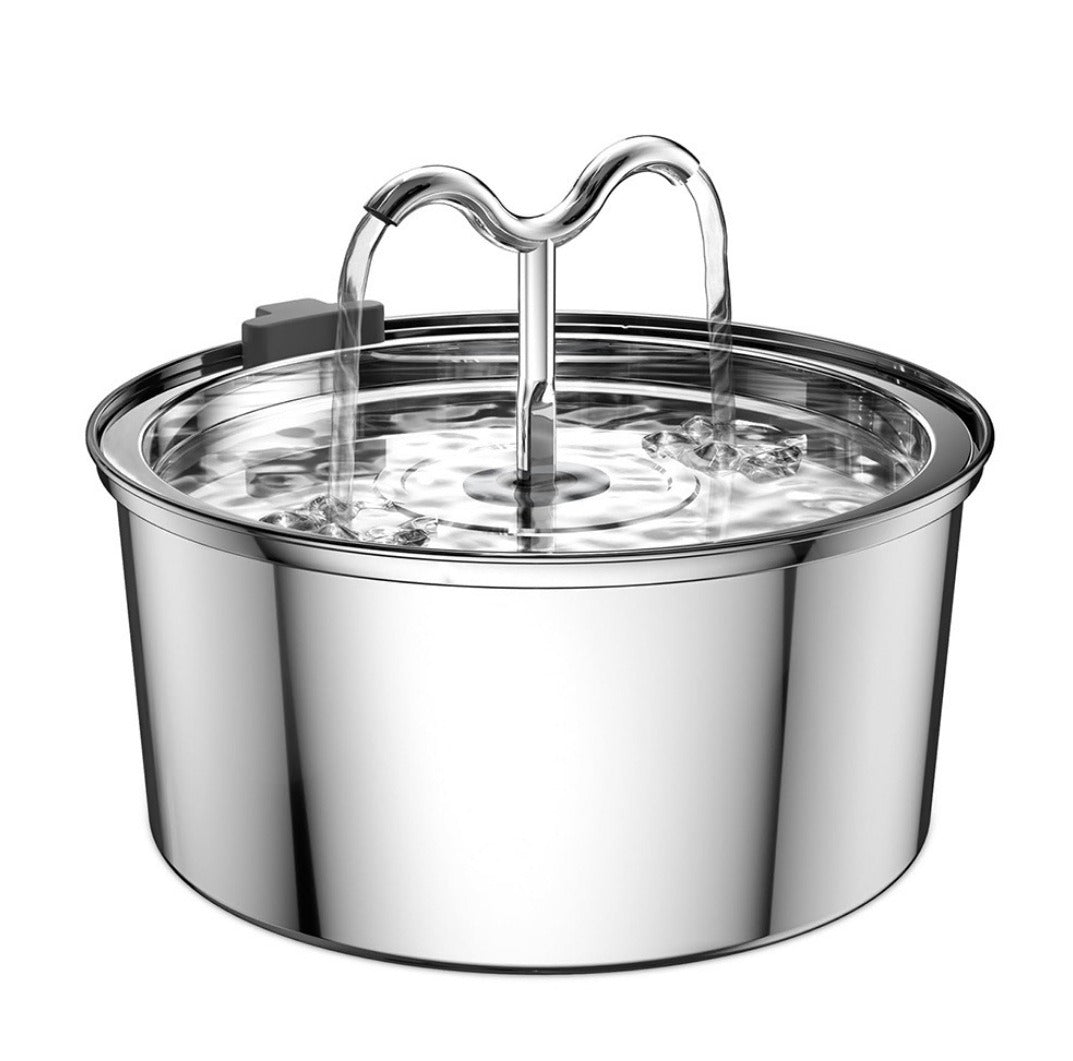 Stainless Steel Pet Water Dispenser Large Capacity