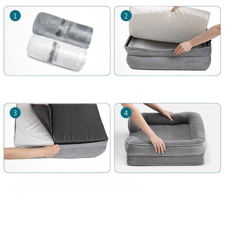 Massage Orthopedic Removable Pet Kennel