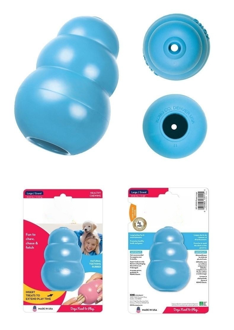 Rubber Gourd Dog Toy - Bite Resistant, Food Leakage