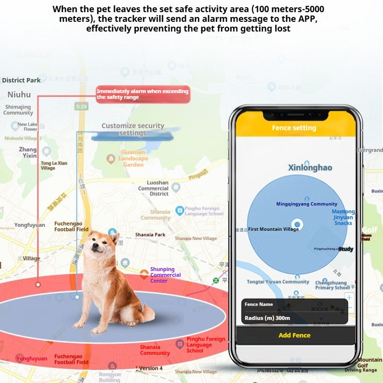 G12 Pet Navigator GPS Tracker for Cats & Dogs