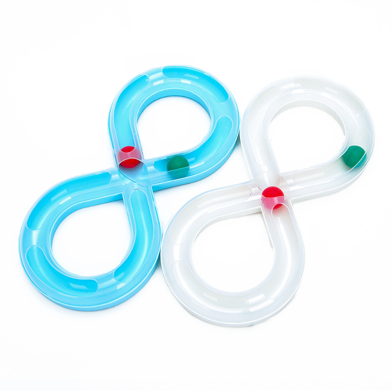 HOOPET Cat Toy Set with Spinning Wheel and Teaser