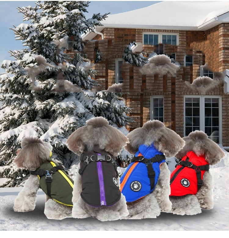 Pet Chest Strap Cotton Padded Jacket