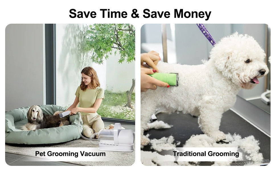 7-in-1 Vacuum Pet Grooming Device