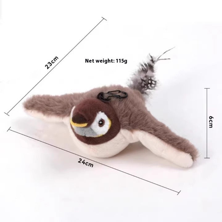 Smart Vibration-Sensing Cat Toy