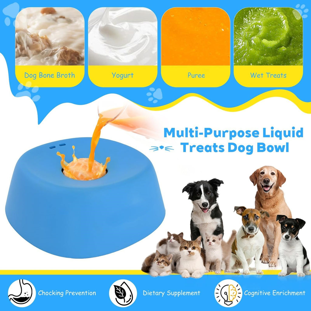 Pet Slow Feeder Non-Slip Licking Bowl