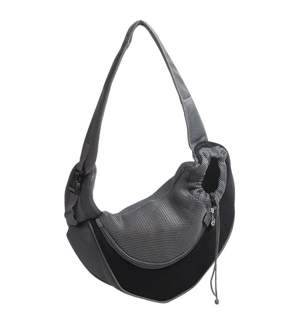 Mesh Pet Sling Carrier Bag