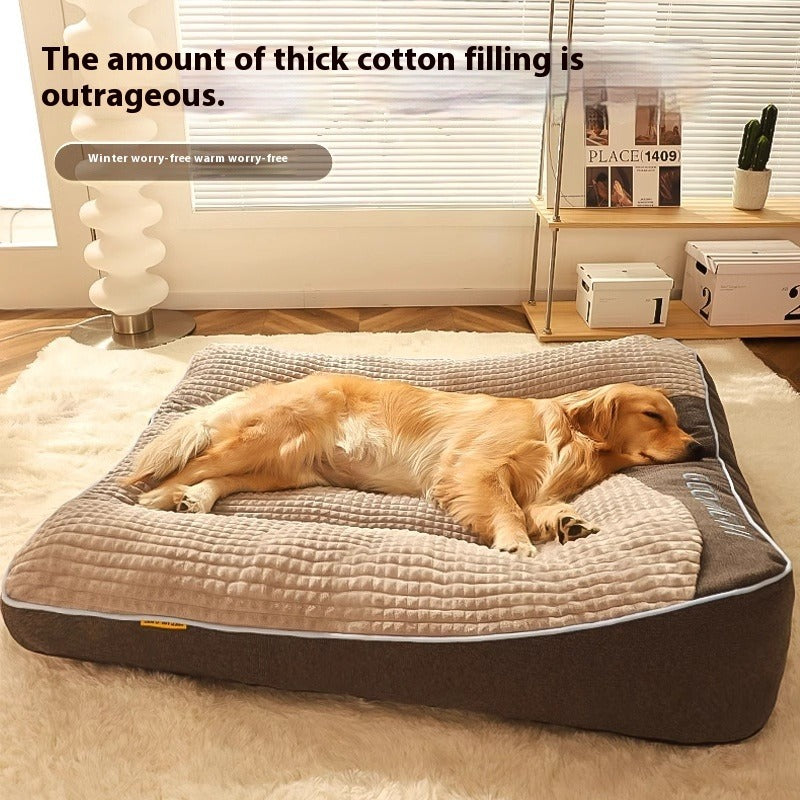 Large Orthopedic Dog Bed Sofa - Four Seasons
