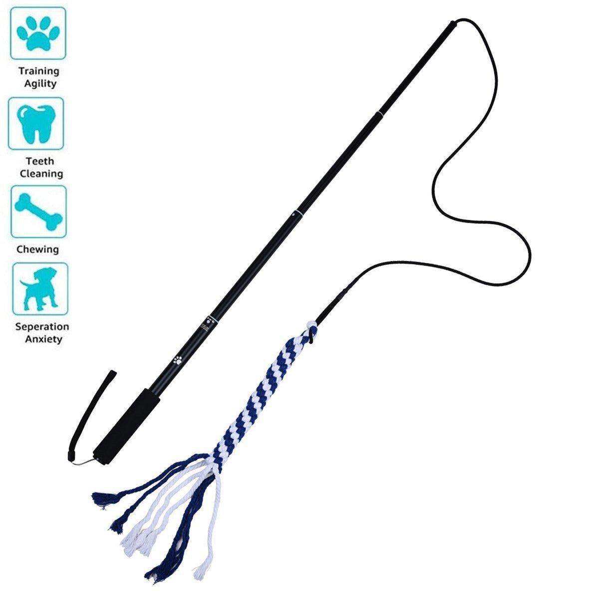 Retractable Dog Walker Toy Stick