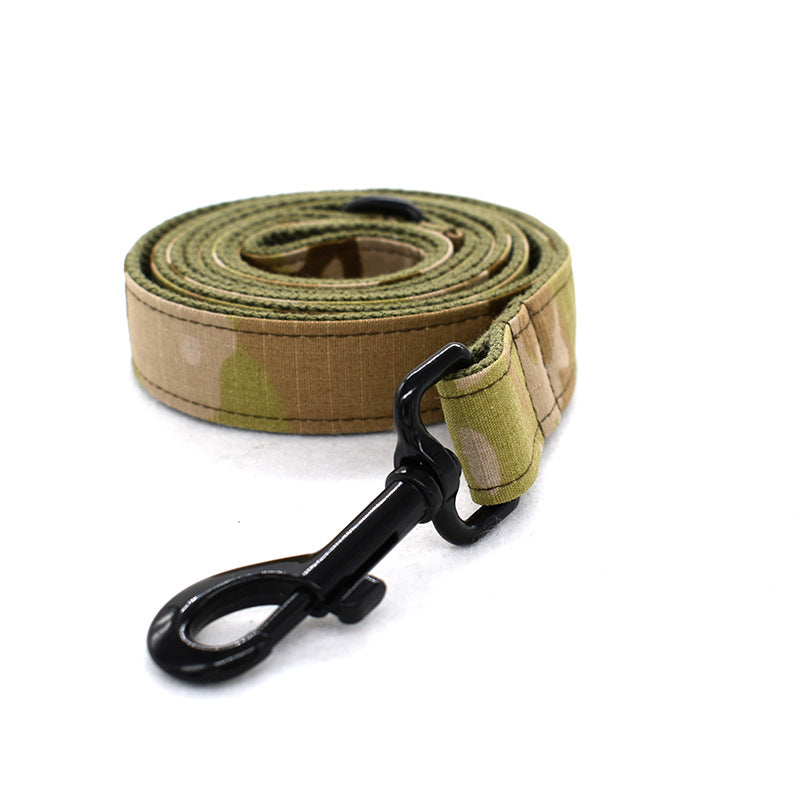 Camouflage Dog Leash and Collar Set