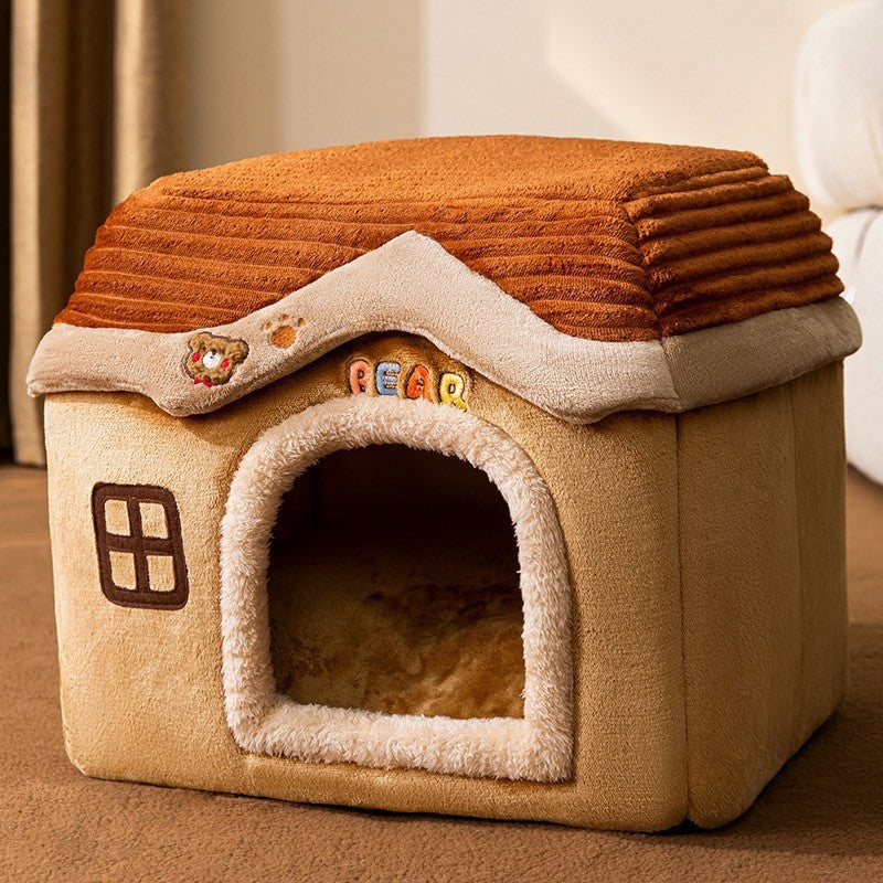 Warm House for Small Dogs and Cats, Removable Pet Bed - view 55