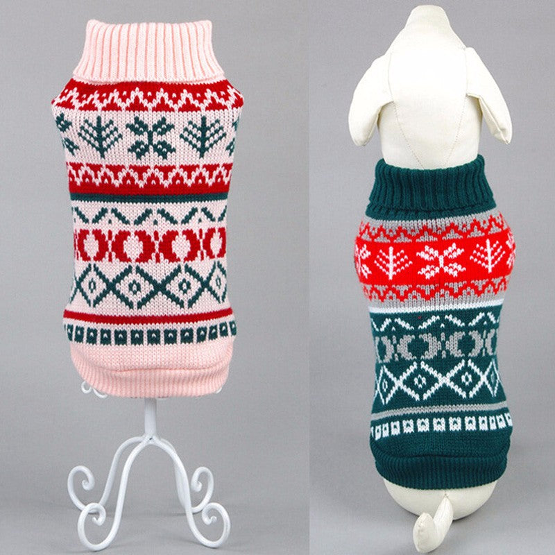 Knitted Sweater for Pets and Dogs