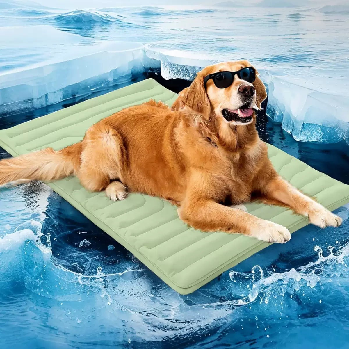 All-Season Cooling Ice Silk Pet Mat