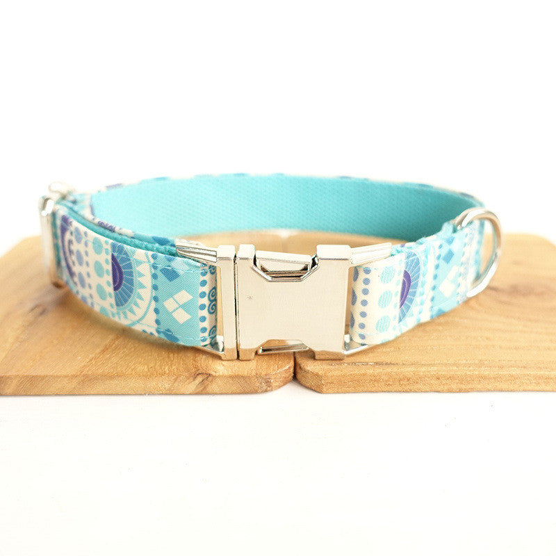 MUTTCO Dog Collar and Leash Set for Pets