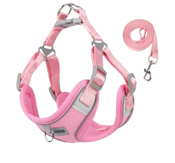 Adjustable Dog Harness with Comfortable Pet Leash