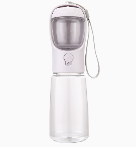 3-in-1 Dog Travel Water Bottle with Waste Bag & Filter