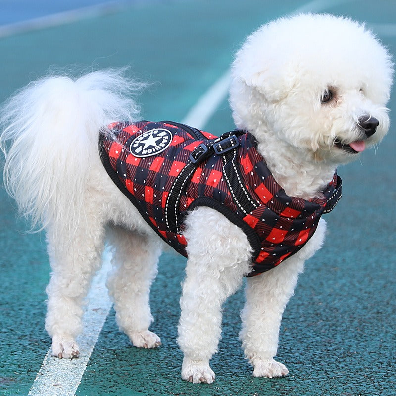 Pet Warm Dogs Cotton Coat with Thickened Fleece