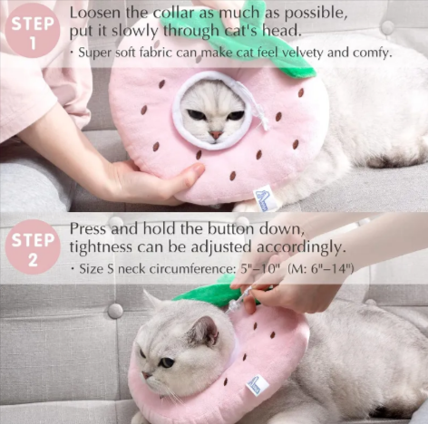 Adjustable Soft Cat Recovery Cone