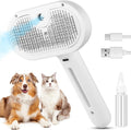 3-in-1 Cat & Dog Steam Grooming Brush