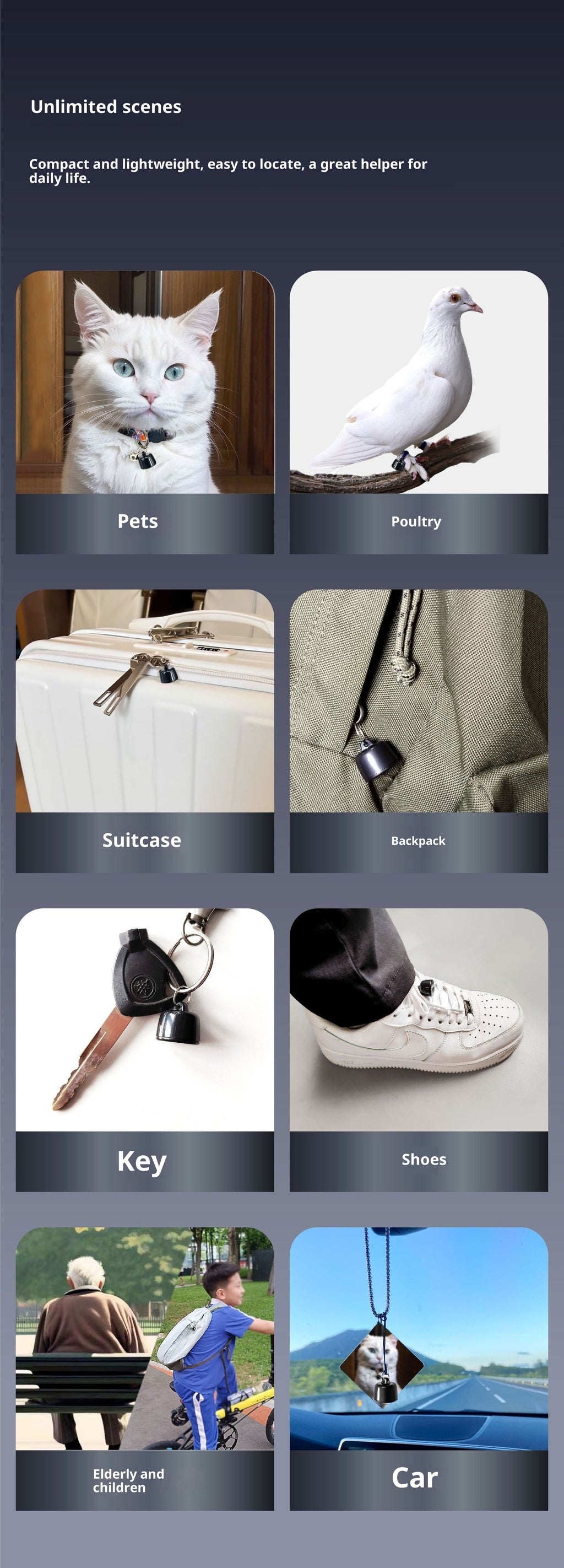 Mini Pet GPS Waterproof Tracker