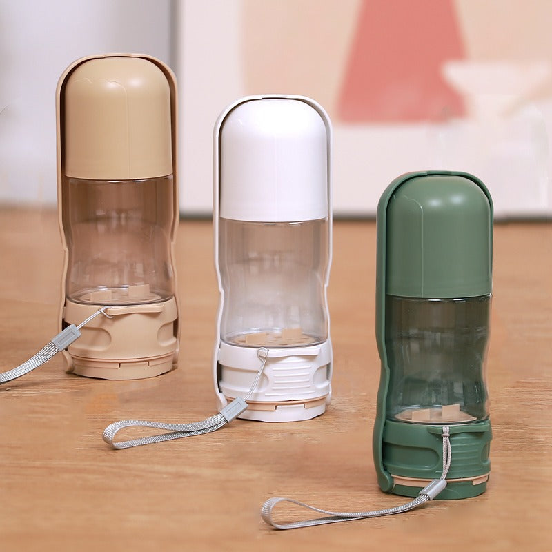 Portable Folding Dog Drinking Cup & Feeder
