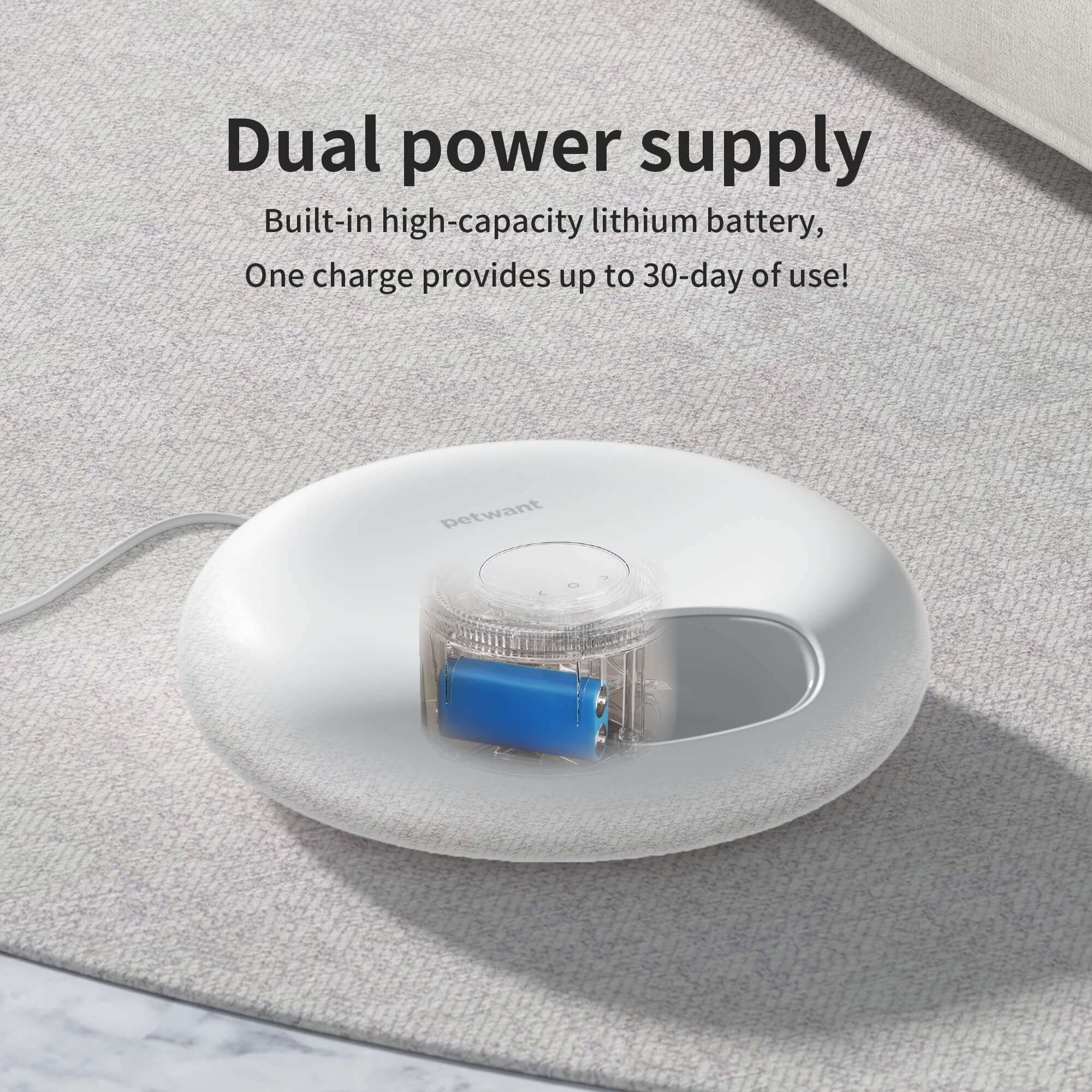 Smart 6-Meal Pet Feeder with App & Ice Packs