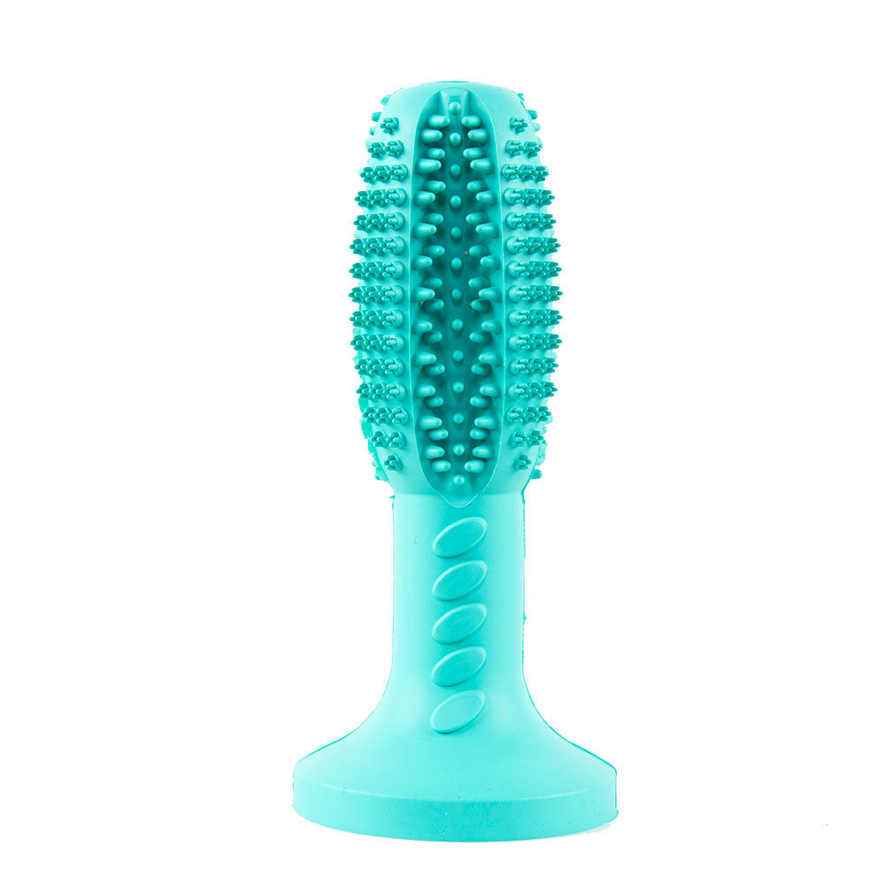 Dog Toothbrush and Molar Cleaning Stick Toy Device