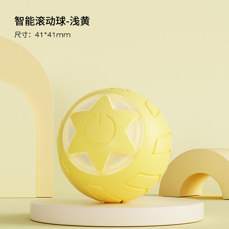 Electric Rechargeable Cat Toy Ball with Smart Features