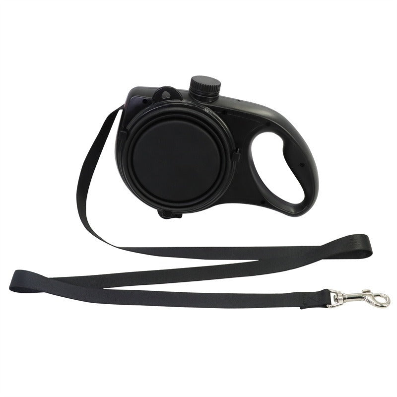 Pet Leash with Water Bottle for Cats and Dogs
