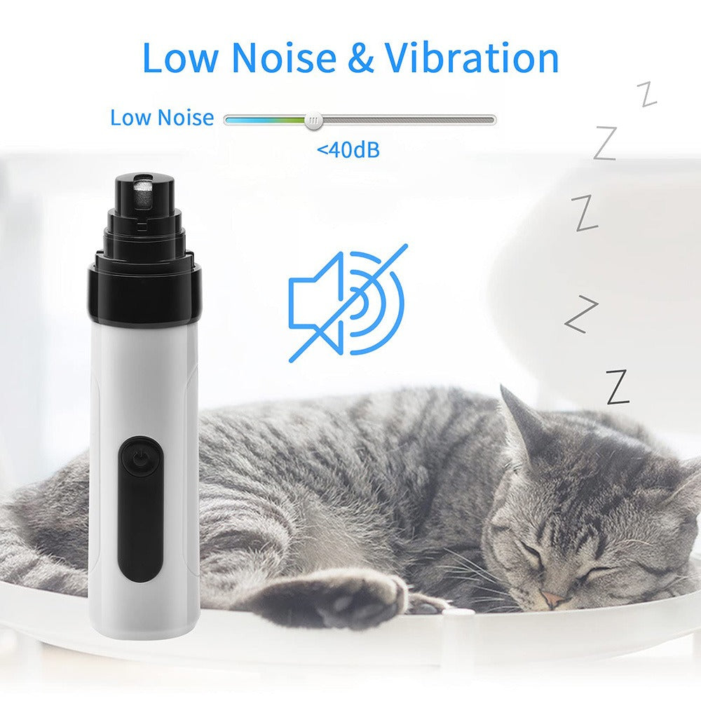 Electric Pet Nail Grinder Trimmer