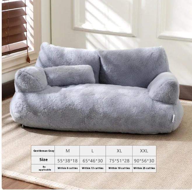 Flannel Warm Large Cat Sofa Pet Kennel