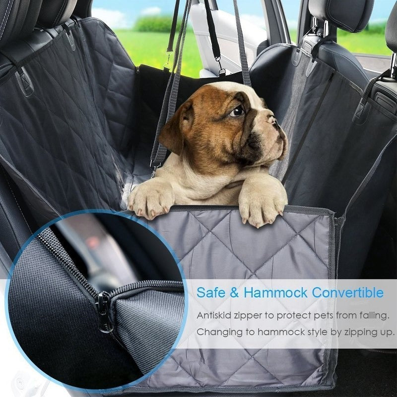 Quilted Waterproof Pet Car Mat