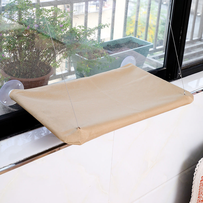 Hanging Cat Bed with Suction Cups for Window Use