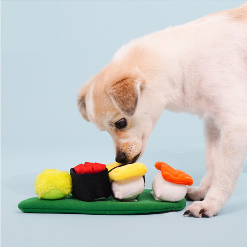 Korean Sushi Plush Toy for Dogs - Amazon Export