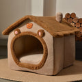 Warm Enclosed Pet Bed Kennel