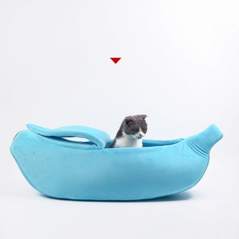 Banana Pet Bed Boat Shape
