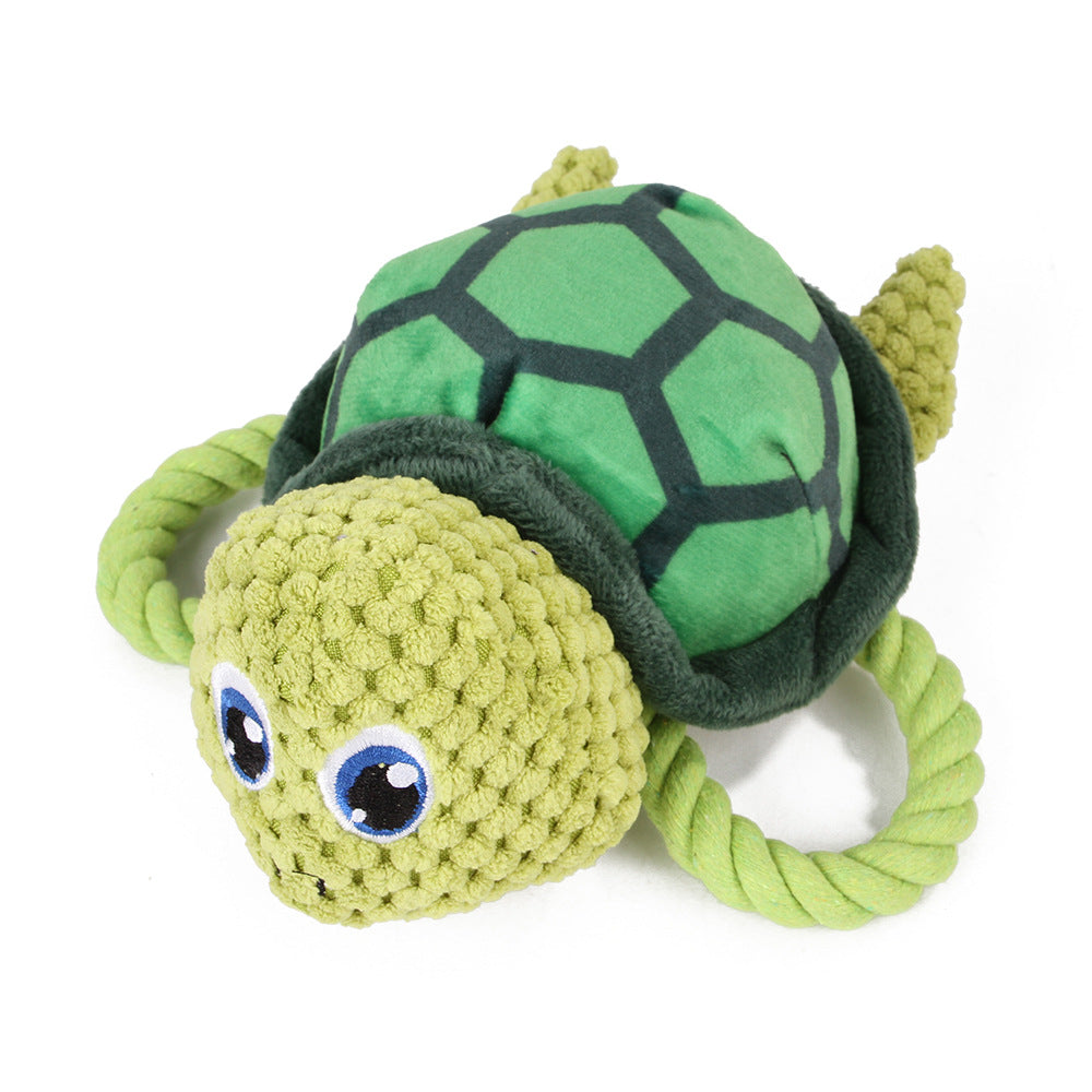 Plush Vocal Molar Teeth Cleaning Toy for Pets
