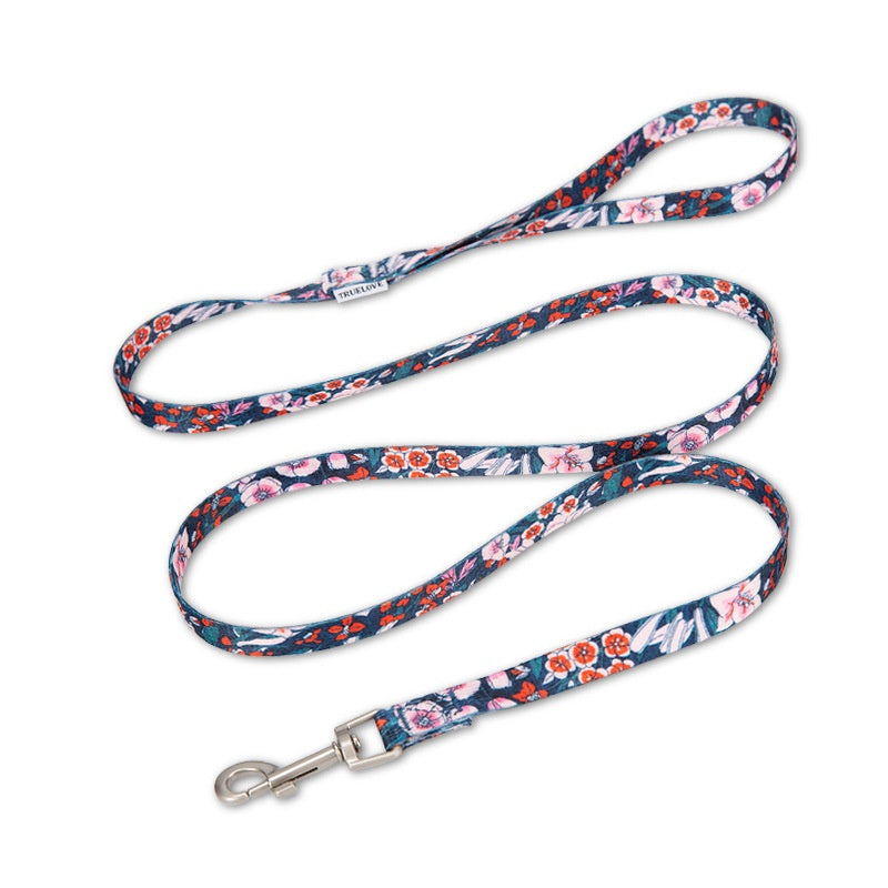 Floral Hand-Holding Rope for Cats and Dogs