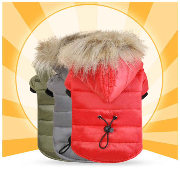 Dog Down Jacket for Pets, Warm Pet Clothing