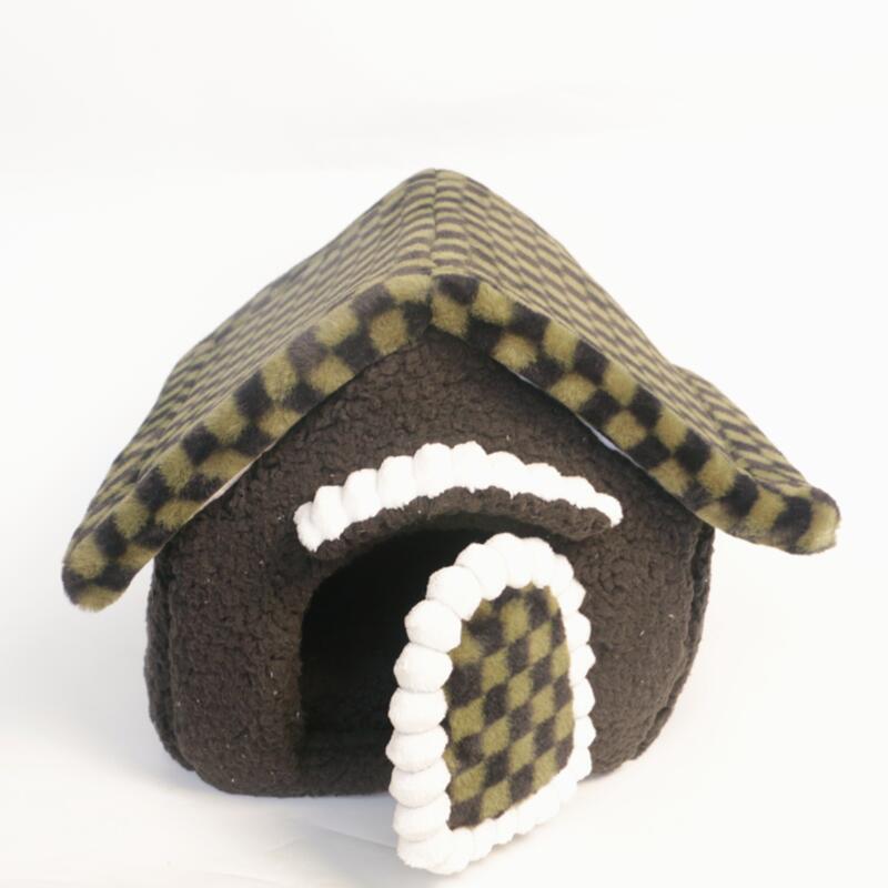 Winter Cozy Dog House for Small Breeds and Cats