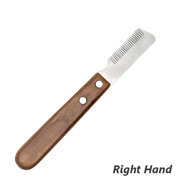 Dog Hair Removal Knife Grooming Tool and Comb