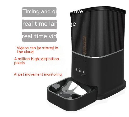 Smart Pet Feeder with App Control & Video
