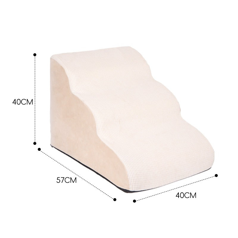 Small Dog Wave Stairs
