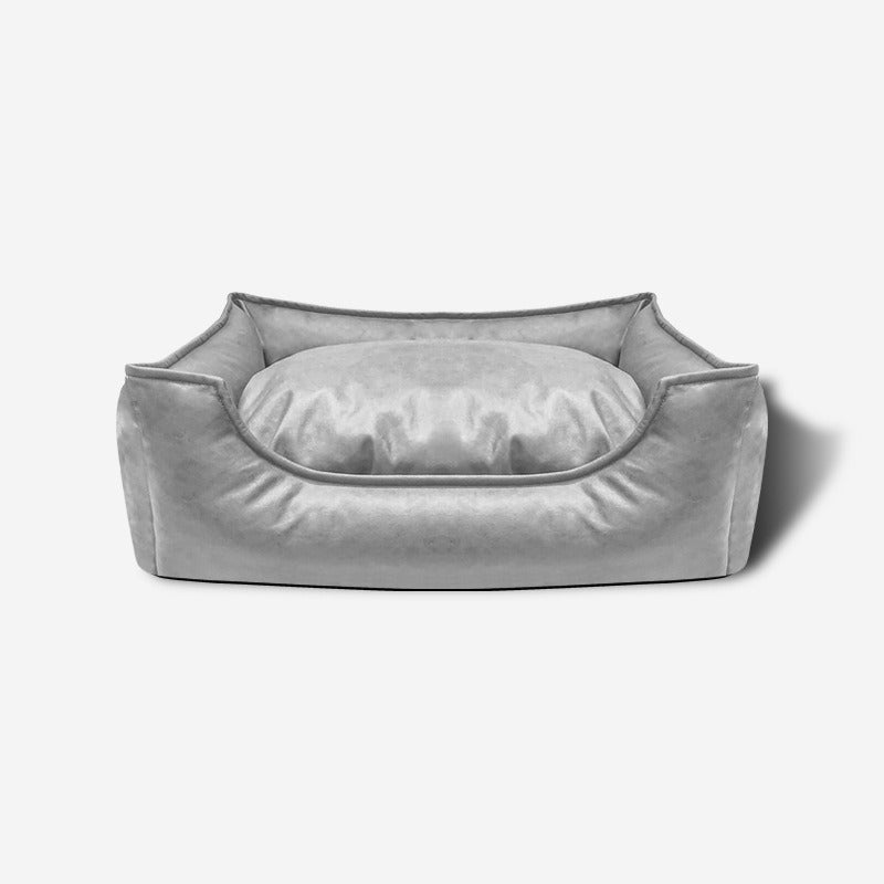 Faux Leather Pet Bed