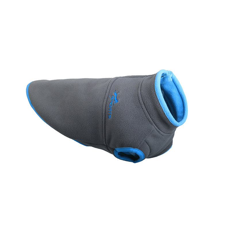 Thick Polar Fleece Pet Sweater in Pure Color