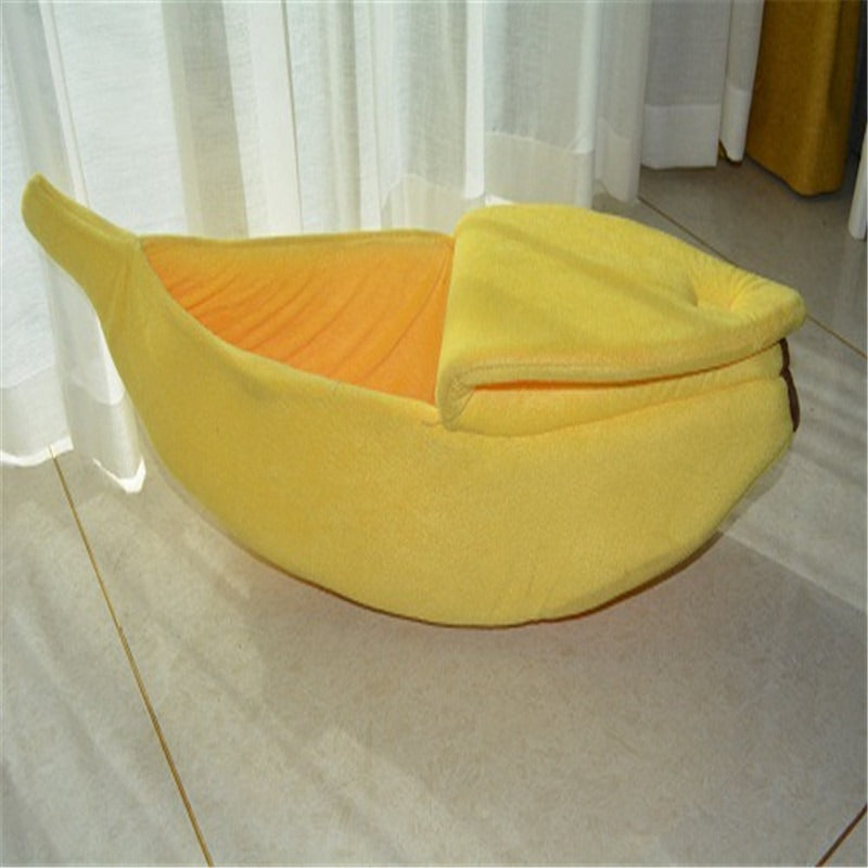 Banana Pet Bed Boat Shape