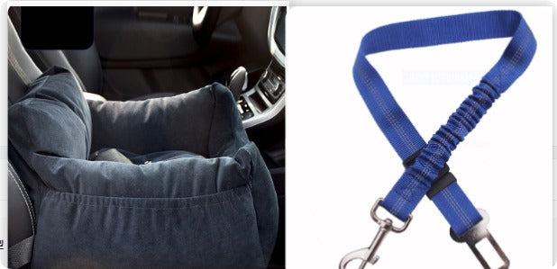 Pet Car Seat Bed for Dogs & Cats