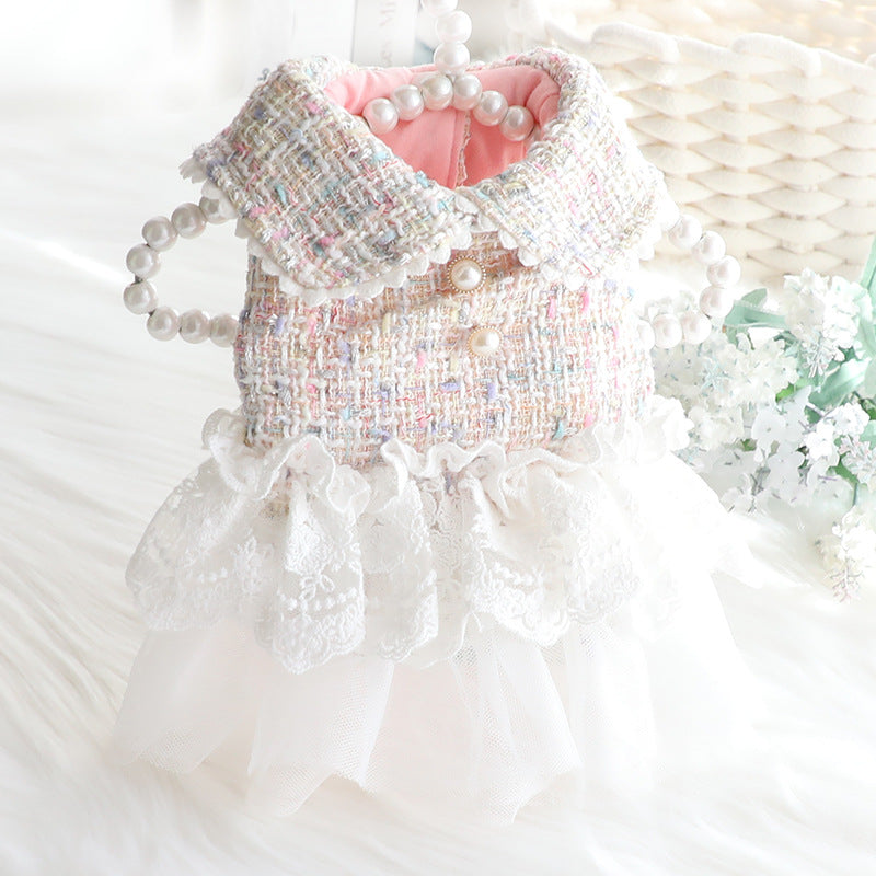 Fragrant Wind Lace Tutu Skirt for Small Dogs